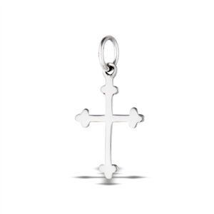 16" | HP Cross Sterling Silver Necklace