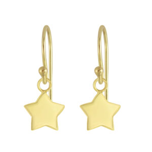 GP Sterling Silver Star Earrings