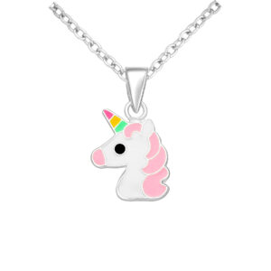 Unicorn Sterling Silver Necklace