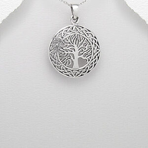 925 Sterling Silver Tree Of Life Pendant
