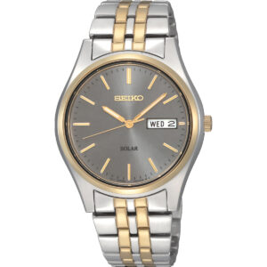Mens Two Tone Seiko™ Essentials Watch