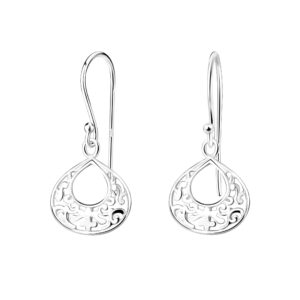 Filigree Sterling Silver Fashion Earrings