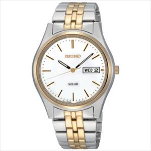 Mens Two Tone Seiko™ Essentials Watch