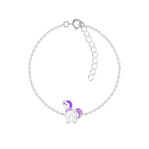 5-6.25" | Unicorn Sterling Silver Adjustable Bracelet