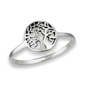 Tree of Life Sterling Silver Ring
