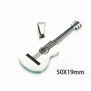 18" | Acoustic Guitar Stainless Steel Necklace